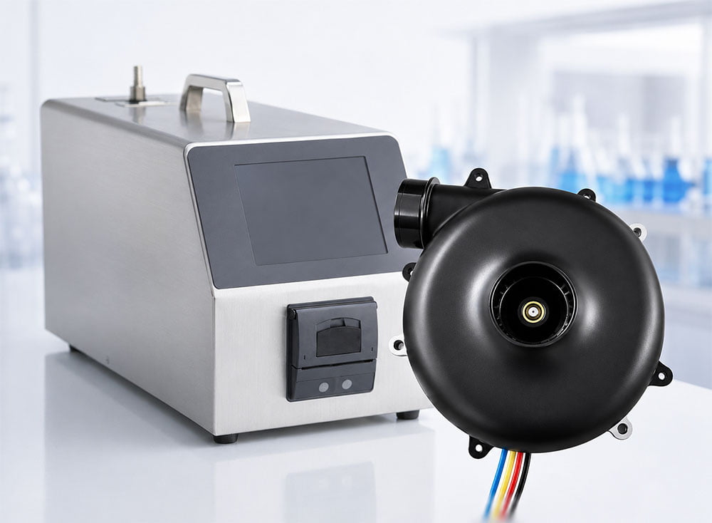 HR8050H24B DC vortex blower for particle counter sampling system