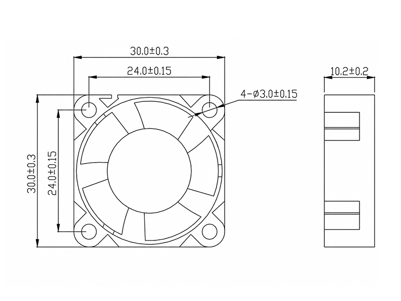 HR3010HD2(-SF) dimension drawing