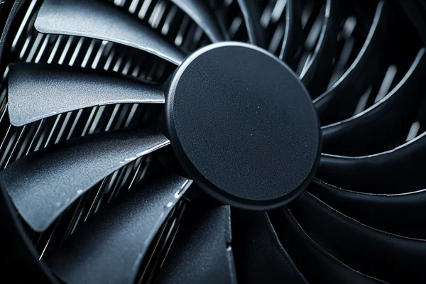 Airflow being blocked by a dense heatsink in an electronic device