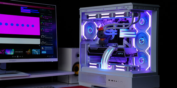 A 120mm fan installed in a PC case