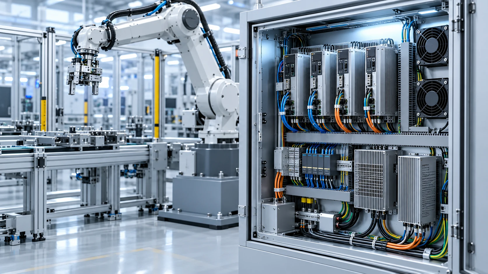 Automation Equipment and Robot Controller Cooling cooling solution -- Herays DC fans