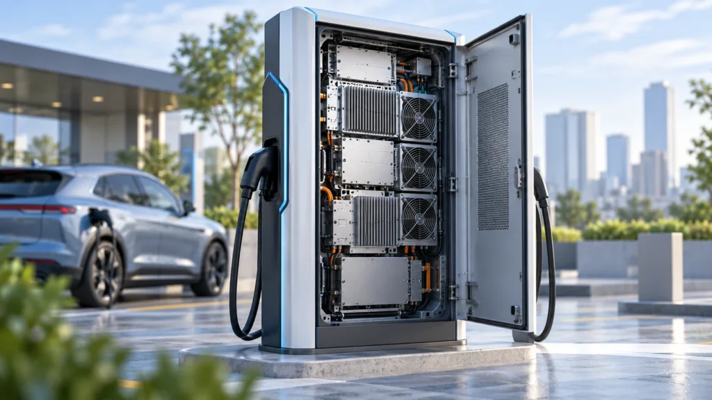 EV Charger and Charging Pile Cooling - Herays cooling solution