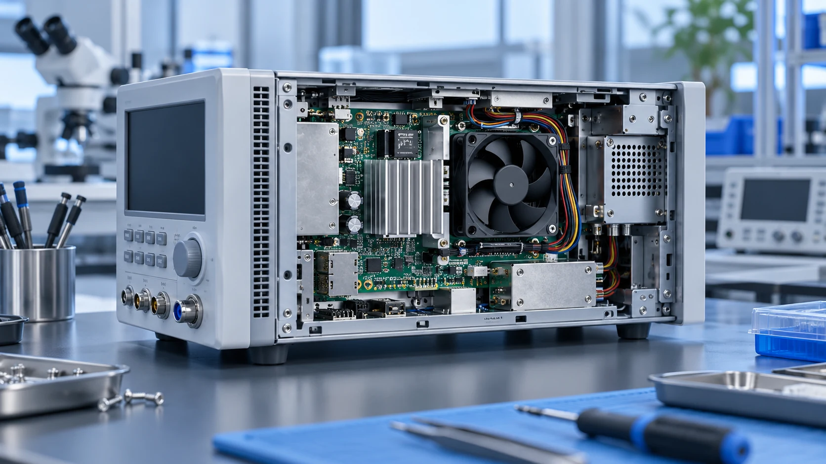 Test Instrument and Laboratory Equipment Cooling cooling solution -- Herays DC fans